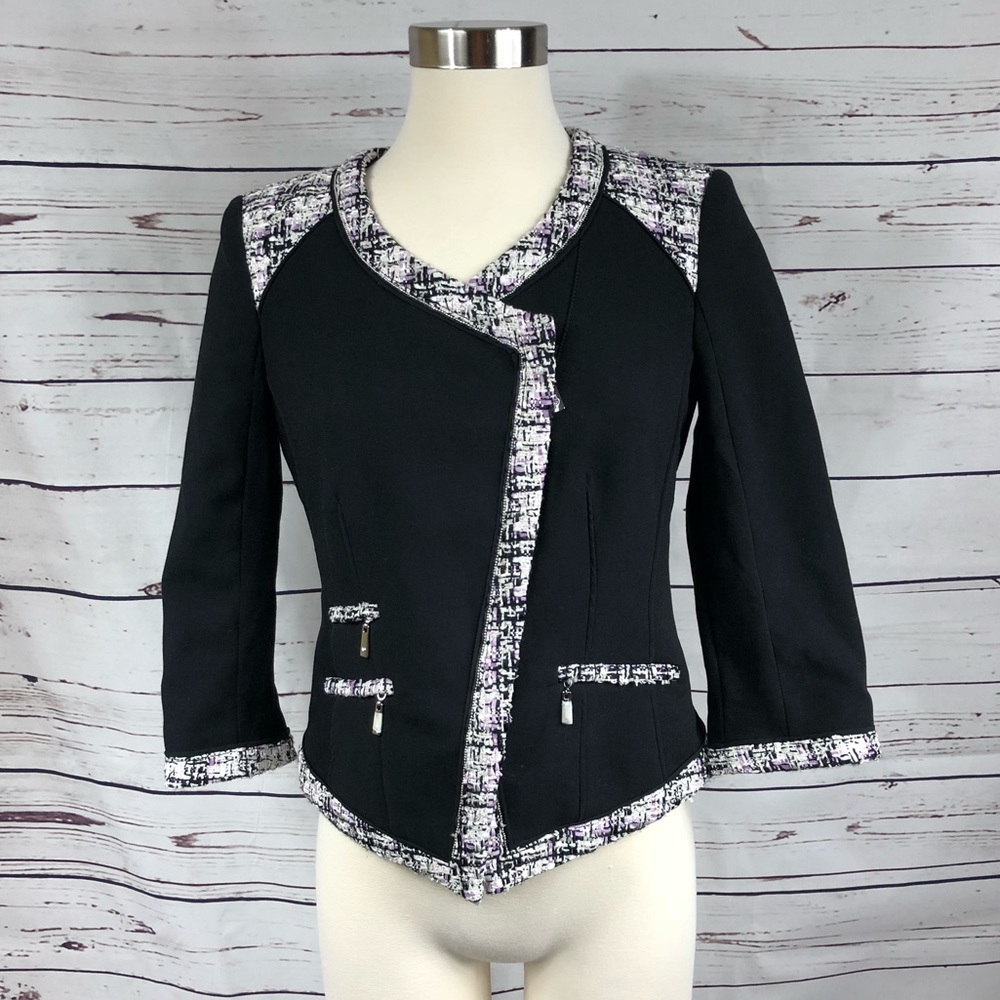 WHBM Black/Purple Jacket